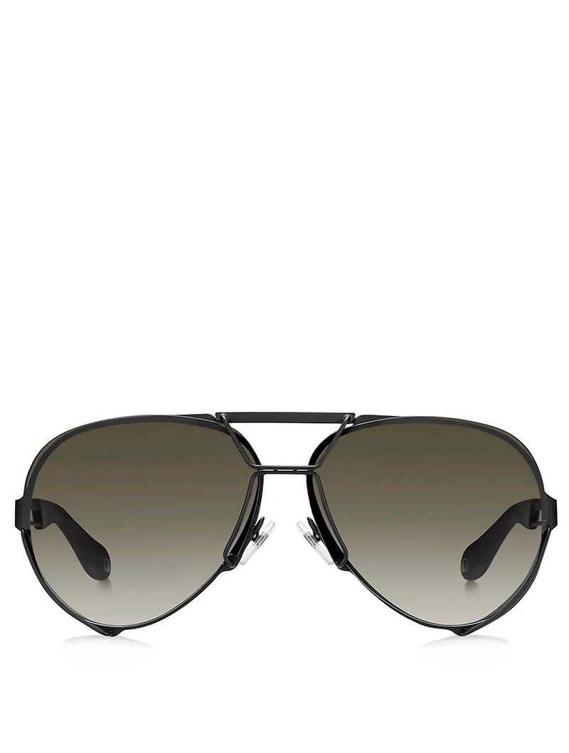 Aviator Clip Sunglasses