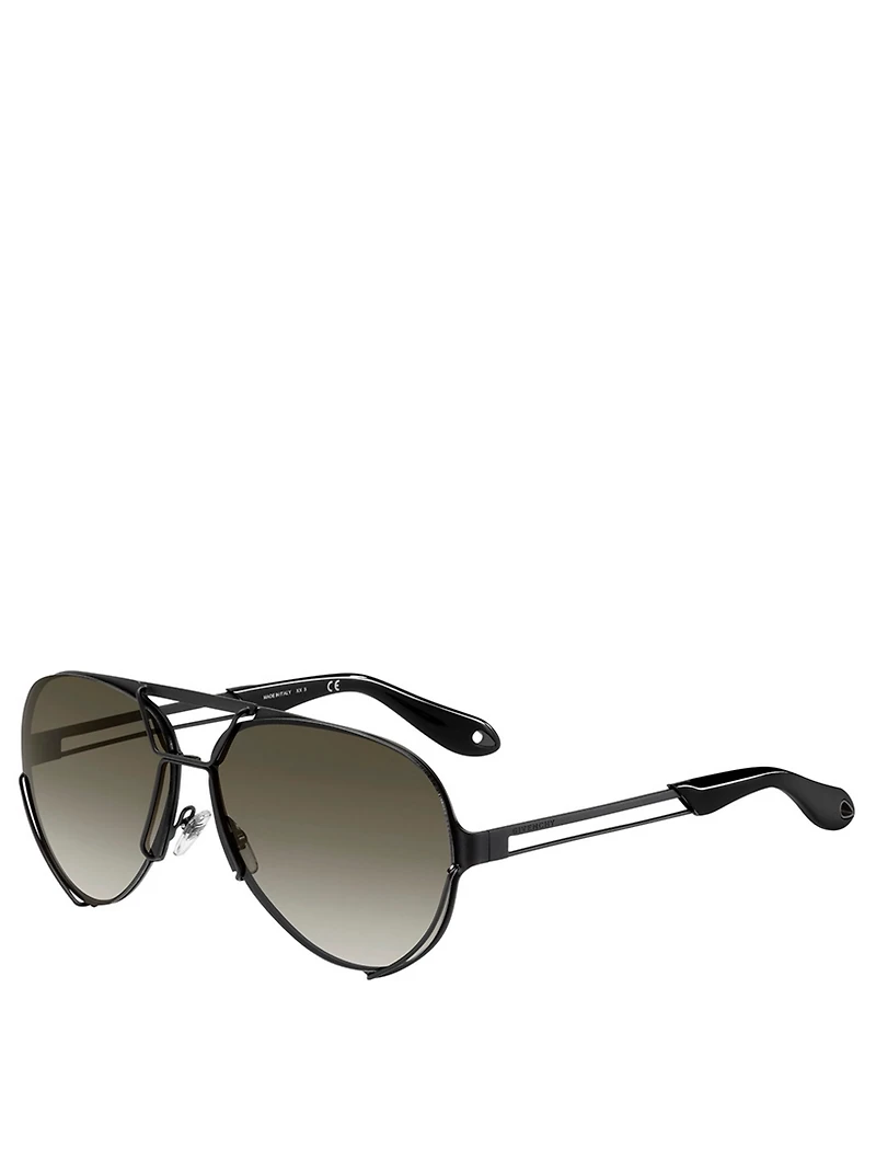 Aviator Clip Sunglasses