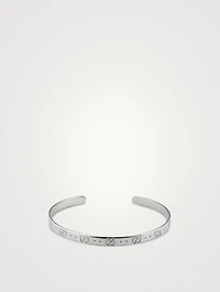 Icon 18K White Gold Bracelet