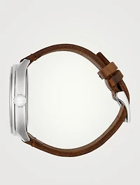 GG2570 Steel Leather Strap Watch
