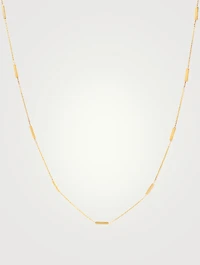 Medium Gold Bar Necklace