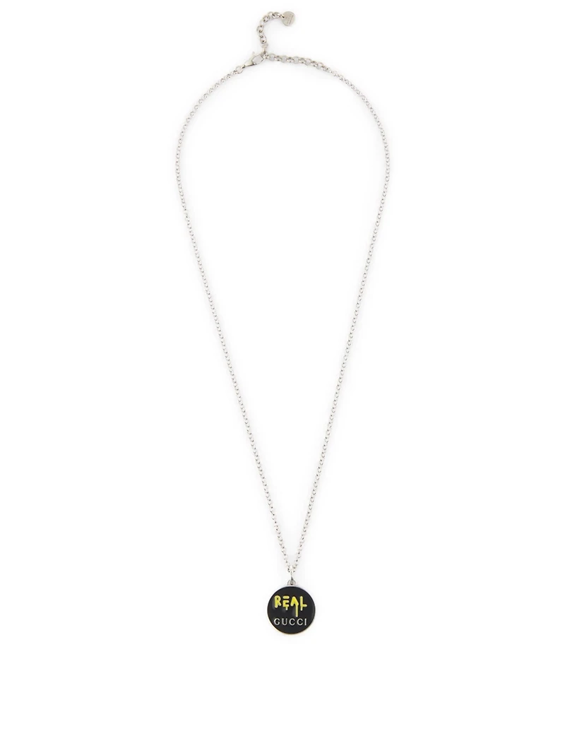 GucciGhost Sterling Silver Necklace