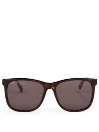 Square Sunglasses With Web
