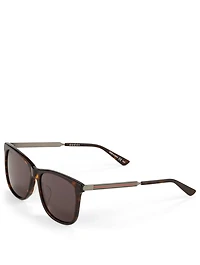 Square Sunglasses With Web