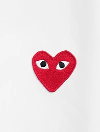 Cotton Embroidered Heart Shirt