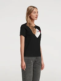 Cotton Mini Heart T-Shirt
