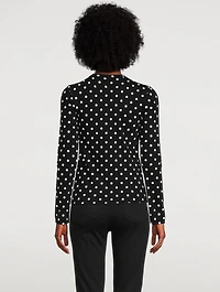 Heart Long-Sleeve T-Shirt Polka Dot