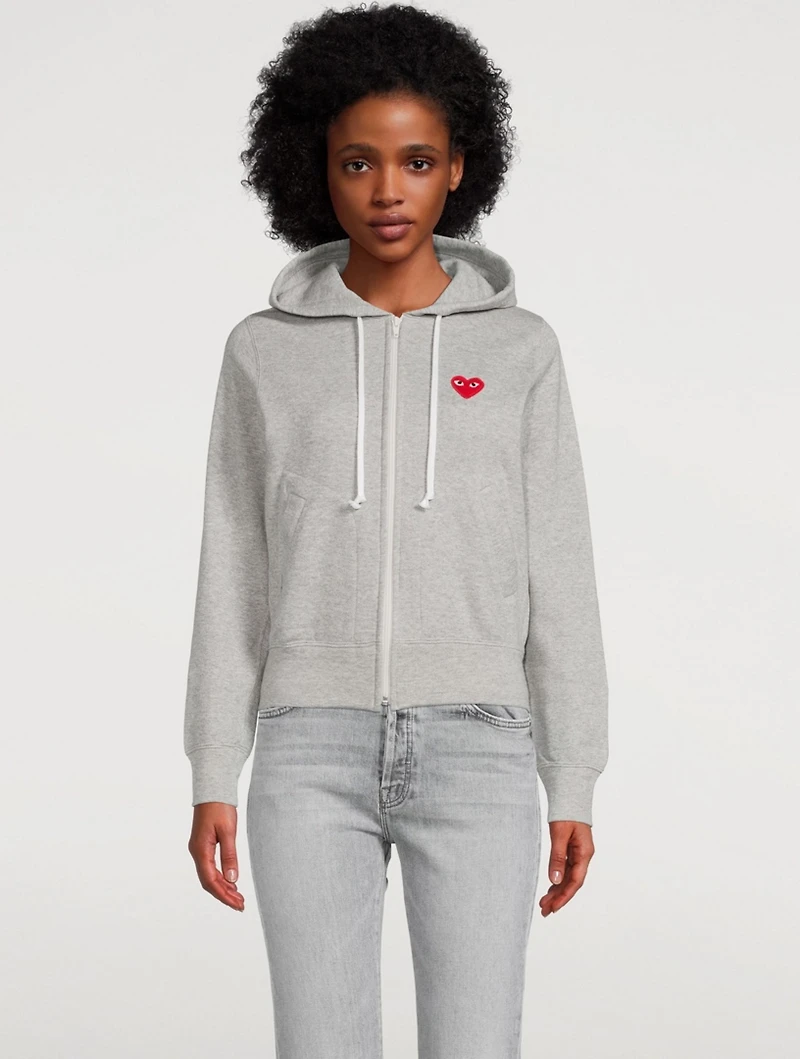 Heart Zip Hoodie