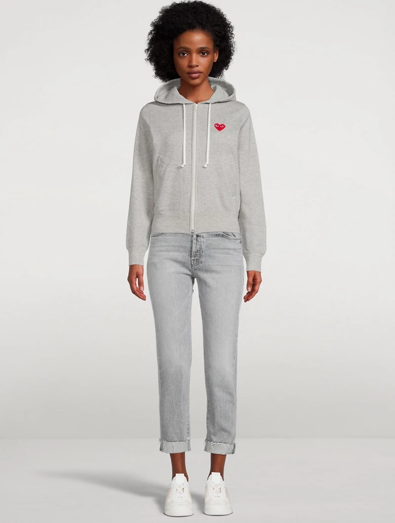 Heart Zip Hoodie