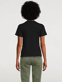 Cotton Gold Heart T-Shirt