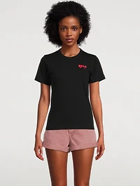 Cotton Double Heart T-Shirt