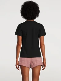 Cotton Double Heart T-Shirt