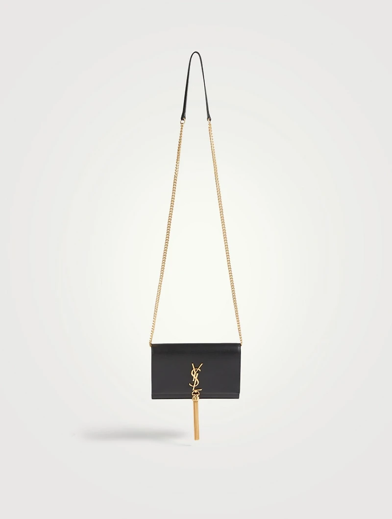 Kate YSL Monogram Leather Chain Wallet Bag