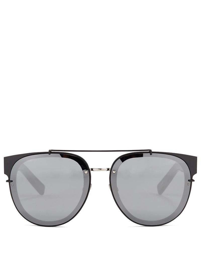 Black Tie Square Sunglasses