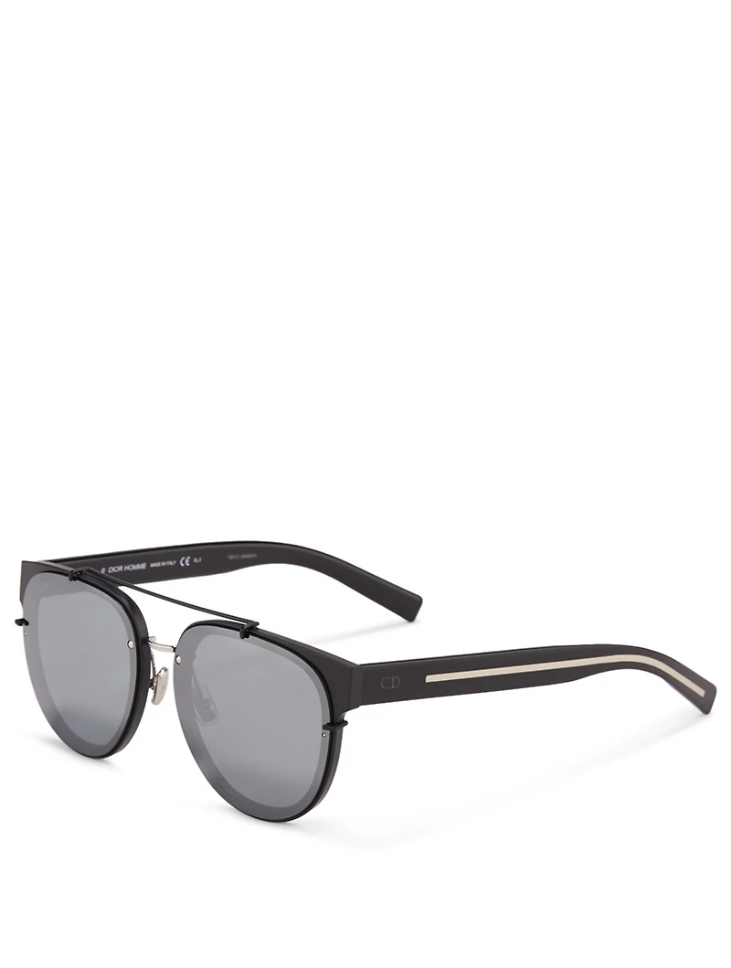 Black Tie Square Sunglasses