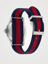 Le Marché Des Merveilles Nylon Strap Watch