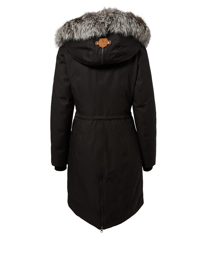 Enia-X Down Parka With Fur Hood
