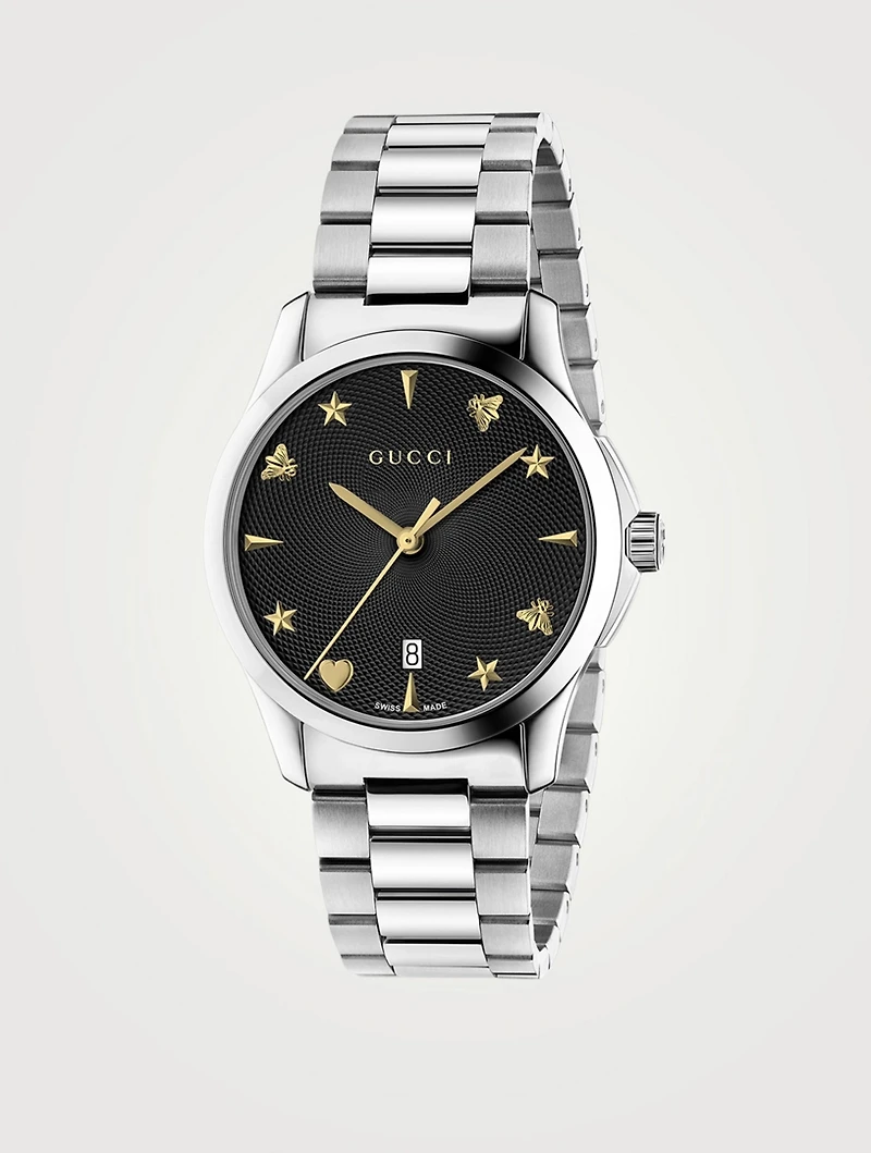 G-Timeless Steel Bracelet Watch