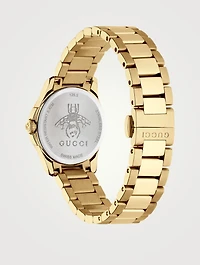 G-Timeless Goldtone Steel Bracelet Watch