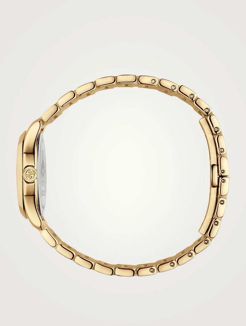 G-Timeless Goldtone Steel Bracelet Watch