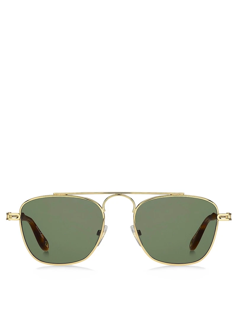 Square Aviator Sunglasses