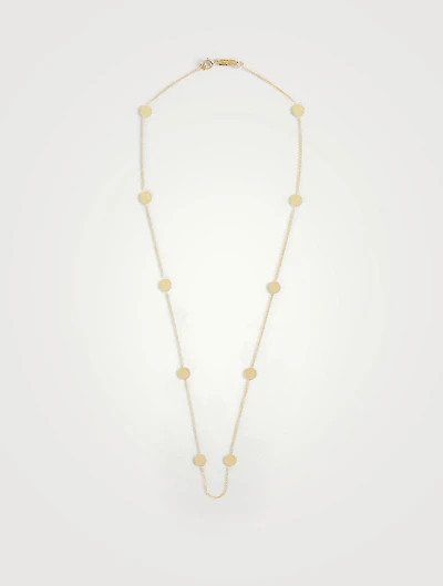 Gold Circle Necklace