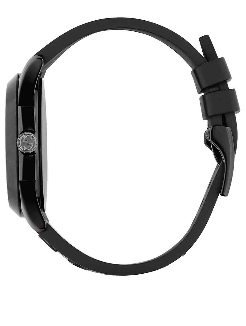 G-Timeless Real Rubber Strap Watch