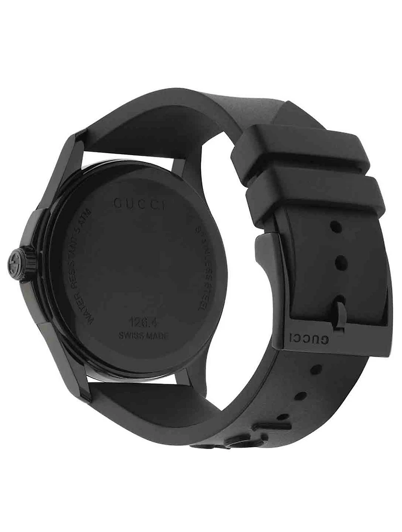 G-Timeless Real Rubber Strap Watch