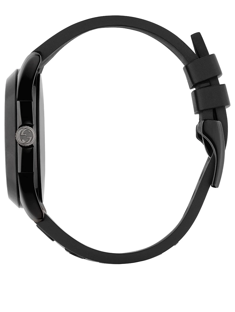G-Timeless Rubber Strap Watch