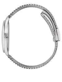 G-Timeless Steel Mesh-Bracelet Watch