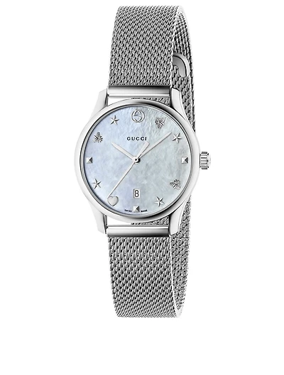 G-Timeless Steel Bracelet Watch
