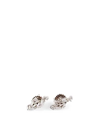 Small Fireworks 18K White Gold Earrings With Diamonds