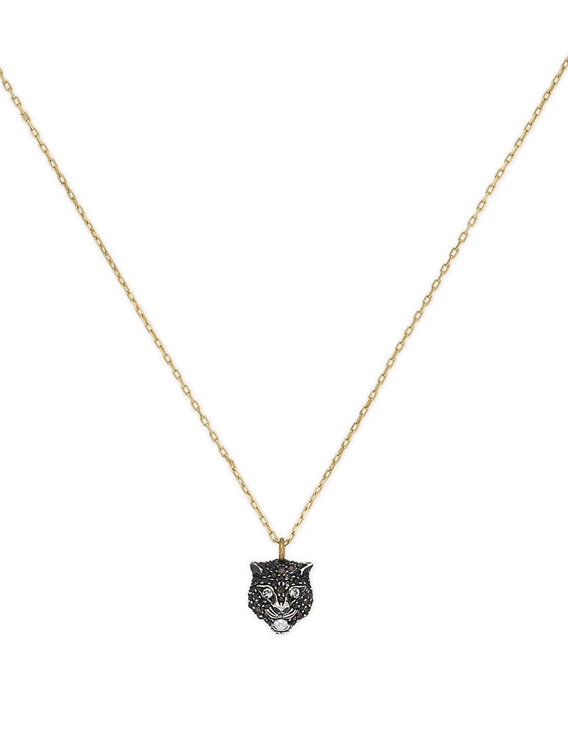 Le Marché des Merveilles Two-Tone Necklace With Diamonds