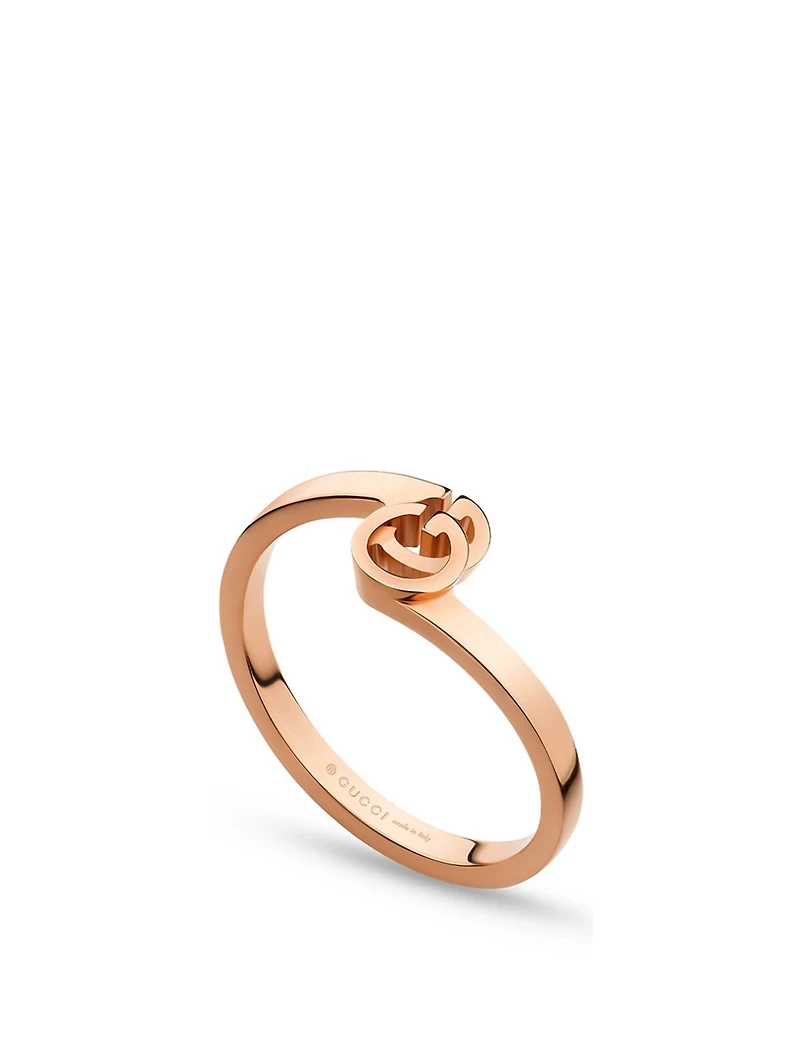 GG 18K Rose Gold Stacking Ring