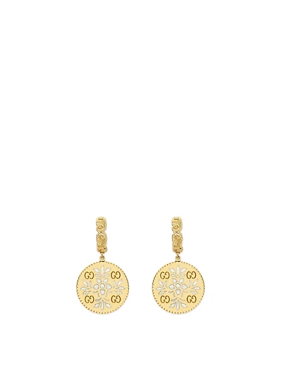 Icon 18K Gold Drop Earrings