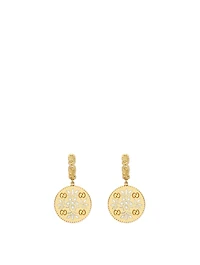 Icon 18K Gold Drop Earrings