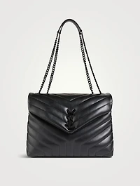 Loulou YSL Monogram Leather Chain Bag