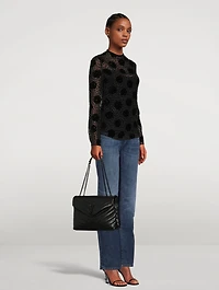 Loulou YSL Monogram Leather Chain Bag
