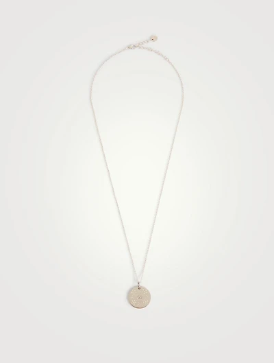 Icon 18K White Gold Pendant Necklace