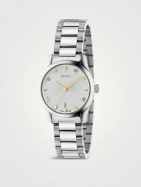 G-Timeless Steel Bracelet Watch