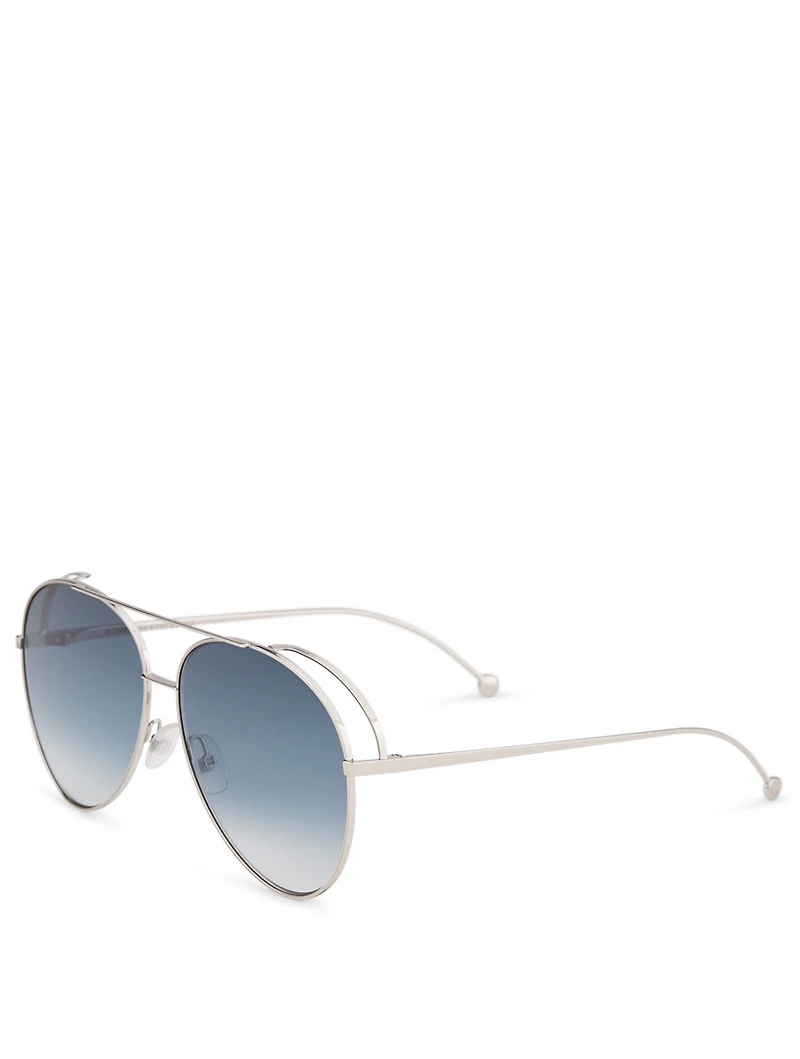 Run Away Aviator Sunglasses