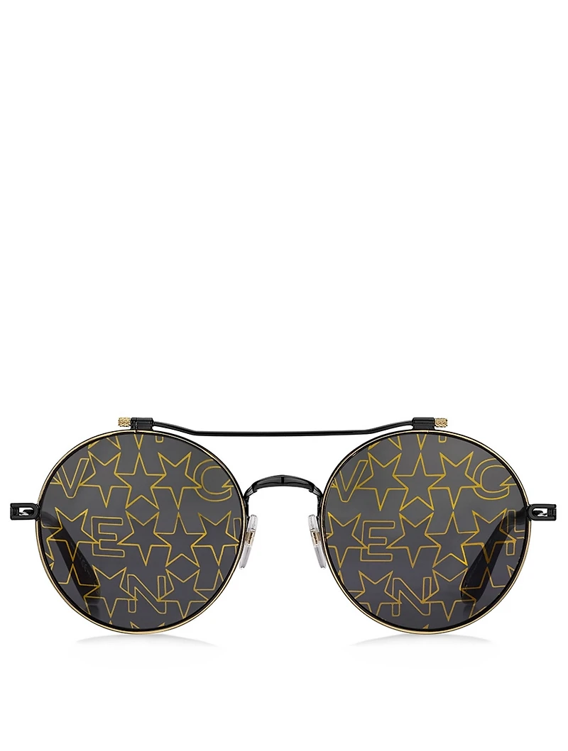 Round Aviator Sunglasses