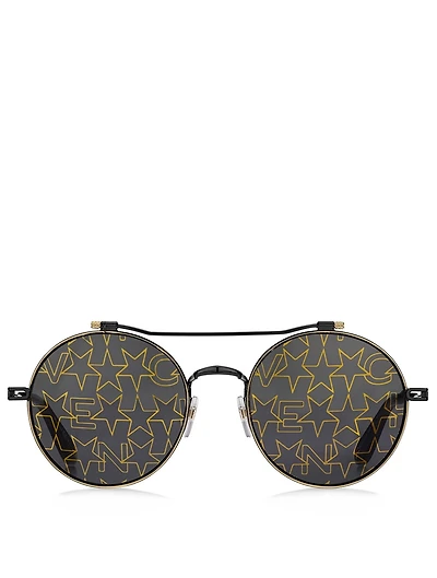 Round Aviator Sunglasses