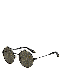 Round Aviator Sunglasses