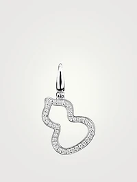 Wulu 18K White Gold Pendant With Diamonds