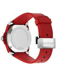 Gucci Dive Rubber Strap Watch