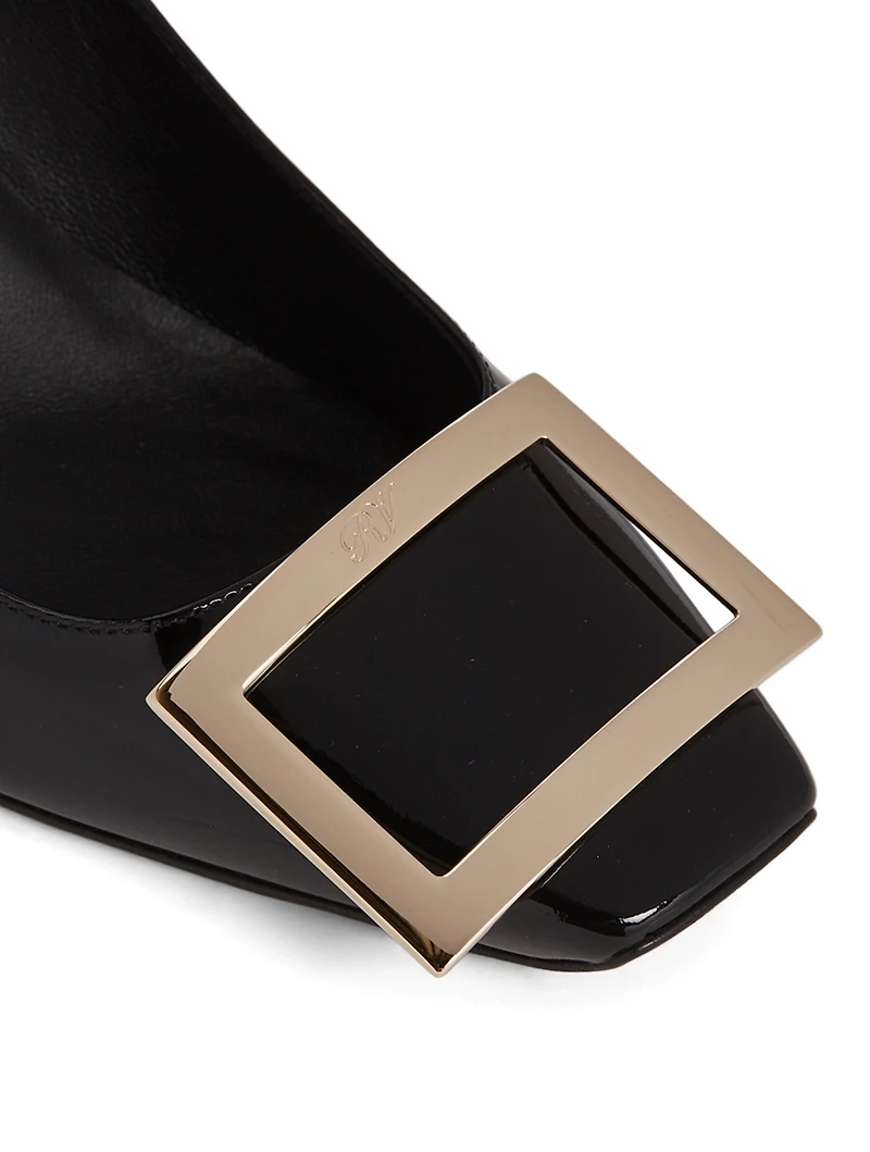 Belle Vivier Trompette Patent Leather Pumps