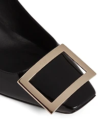Belle Vivier Trompette Patent Leather Pumps