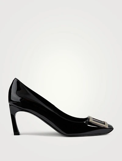 Belle Vivier Trompette Patent Leather Pumps