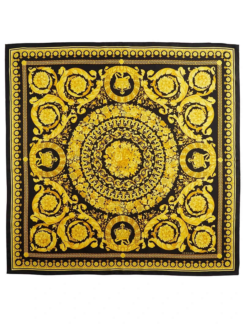 Silk Scarf In Barocco FW'91 Print